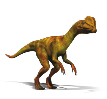 恐竜と地球の物語 恐竜図鑑 ディロフォサウルス